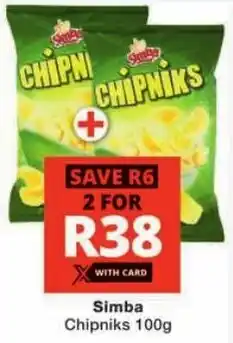 Checkers Simba Chipniks offer