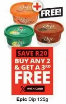Checkers Epic Dip offer