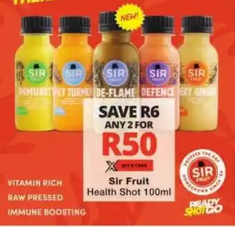 Checkers Sir Fruit Health Shot offer