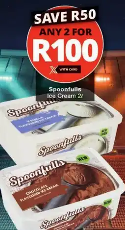 Checkers Spoonfulls Ice Cream offer