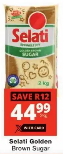 Checkers Selati Golden Brown Sugar offer