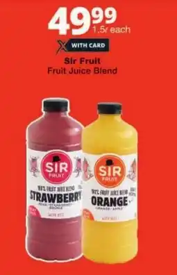 Checkers Sir Fruit Fruit Juice Blend offer