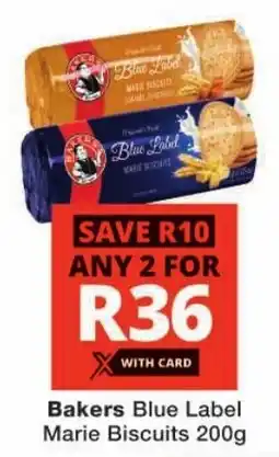 Checkers Bakers Blue Label Marie Biscuits offer