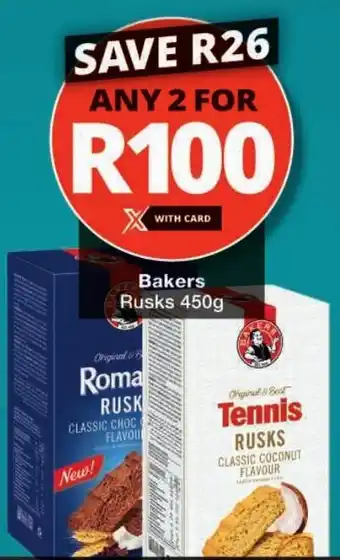 Checkers Bakers Rusks offer
