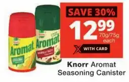 Checkers Knorr Aromat Seasoning Canister offer