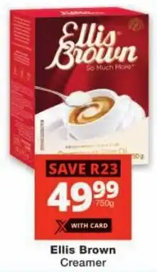 Checkers Ellis Brown Creamer offer