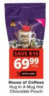 Checkers House In A Mug Hot Chocolate Pouch offer