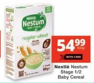 Checkers Nestlé Nestum Stage 1/2 Baby Cereal offer