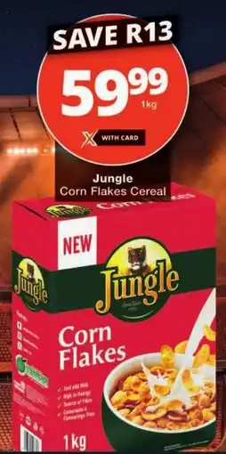 Checkers Jungle Corn Flakes offer