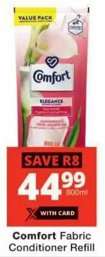Checkers Comfort Fabric Conditioner Refill offer