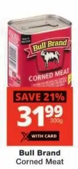 Checkers Bull Brand Corned Meat offer