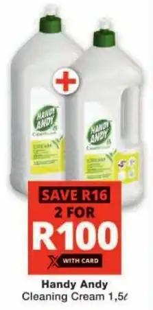 Checkers Handy Andy Cleaning Cream offer