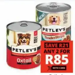 Checkers Petley's TenderStrips offer