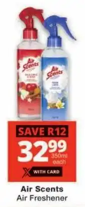 Checkers Air Scents Air Freshener offer