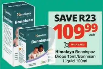 Checkers Himalaya Bonnispaz Drops offer