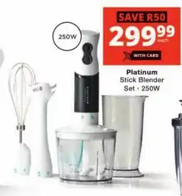 Checkers Platinum Stick Blender Set offer