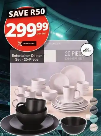 Checkers Entertainer Dinner Set offer