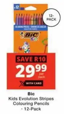 Checkers Bic Kids Colouring Pencils offer