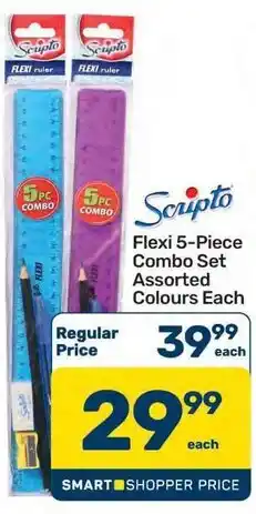 Pick n Pay Scripto Flexi 5-Piece Combo Set Assorted offer