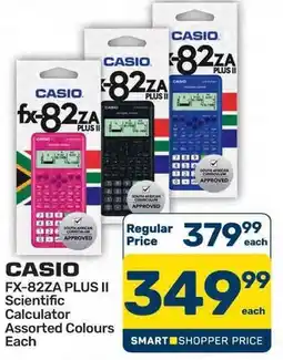 Pick n Pay CASIO FX-82ZA PLUS II Scientific Calculator Assorted offer
