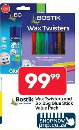 Pick n Pay Bostik Wax Twisters offer