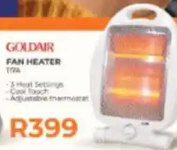 Kloppers GOLDAIR FAN HEATER offer