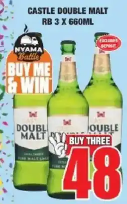 Boxer Liquors Castle Double Malt offer