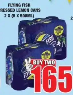 Boxer Liquors Flying Fish Pressed Lemon Cans offer