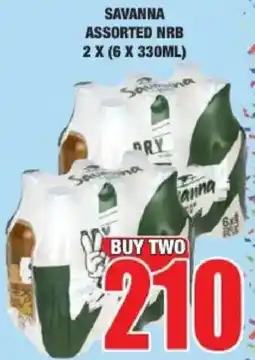 Boxer Liquors SAVANNA ASSORTED NRB offer