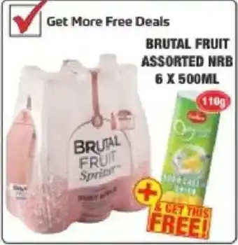 Boxer Liquors BRUTAL FRUIT Spritzer Assorted offer