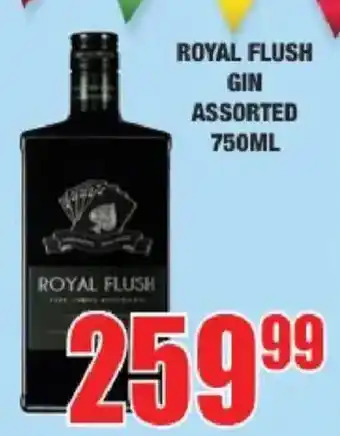 Boxer Liquors Royal Flush Gin Assorted offer
