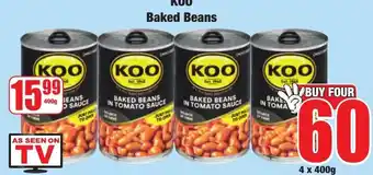Boxer Superstores Koo baked beans offer