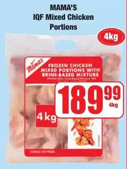 Boxer Superstores MAMA'S IQF Mixed Chicken Portions offer