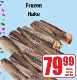 Boxer Superstores Frozen Hake offer