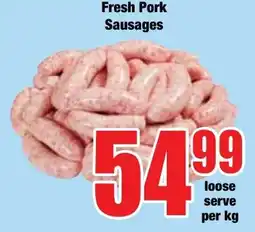 Boxer Superstores Fresh Pork Sausages offer