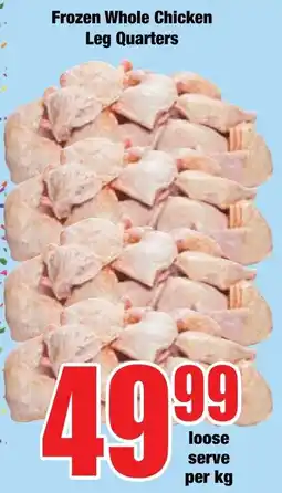 Boxer Superstores Frozen Whole Chicken Leg Quarters offer