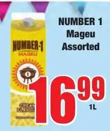 Boxer Superstores NUMBER 1 Mageu Assorted offer