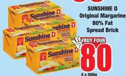 Boxer Superstores Sunshine D Original Margarine Spread Brick offer