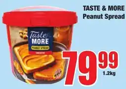Boxer Superstores Taste & More Peanut Spread offer