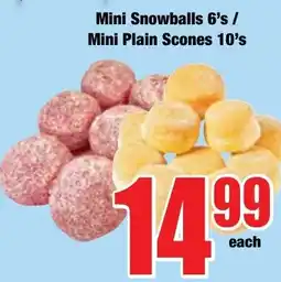 Boxer Superstores Mini Snowballs / Mini Plain Scones offer
