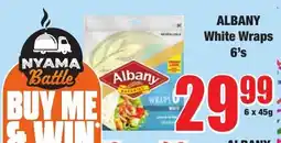 Boxer Superstores Albany White Wraps offer