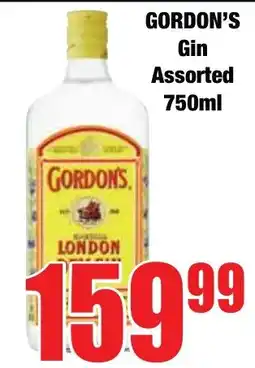 Boxer Superstores Gordon's Gin Assorted offer