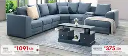 Beares Cobalt corner lounge suite offer