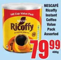 Boxer Superstores NESCAFÉ Ricoffy Instant Coffee Value Pack Assorted offer
