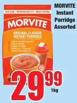Boxer Superstores MORVITE Instant Porridge Assorted offer