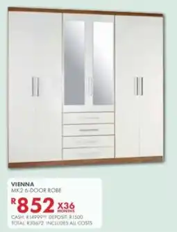 Beares Vienna mk2 6-door robe offer