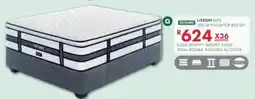 Beares Restonic lisbon mk3 152cm pillowtop bed set offer