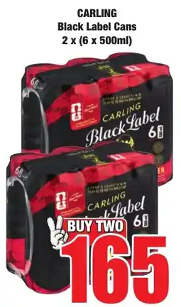 Boxer Superstores CARLING Black Label Cans offer
