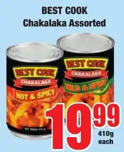Boxer Superstores BEST COOK Chakalaka Assorted offer