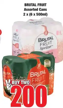 Boxer Superstores BRUTAL FRUIT Spritzer Assorted offer